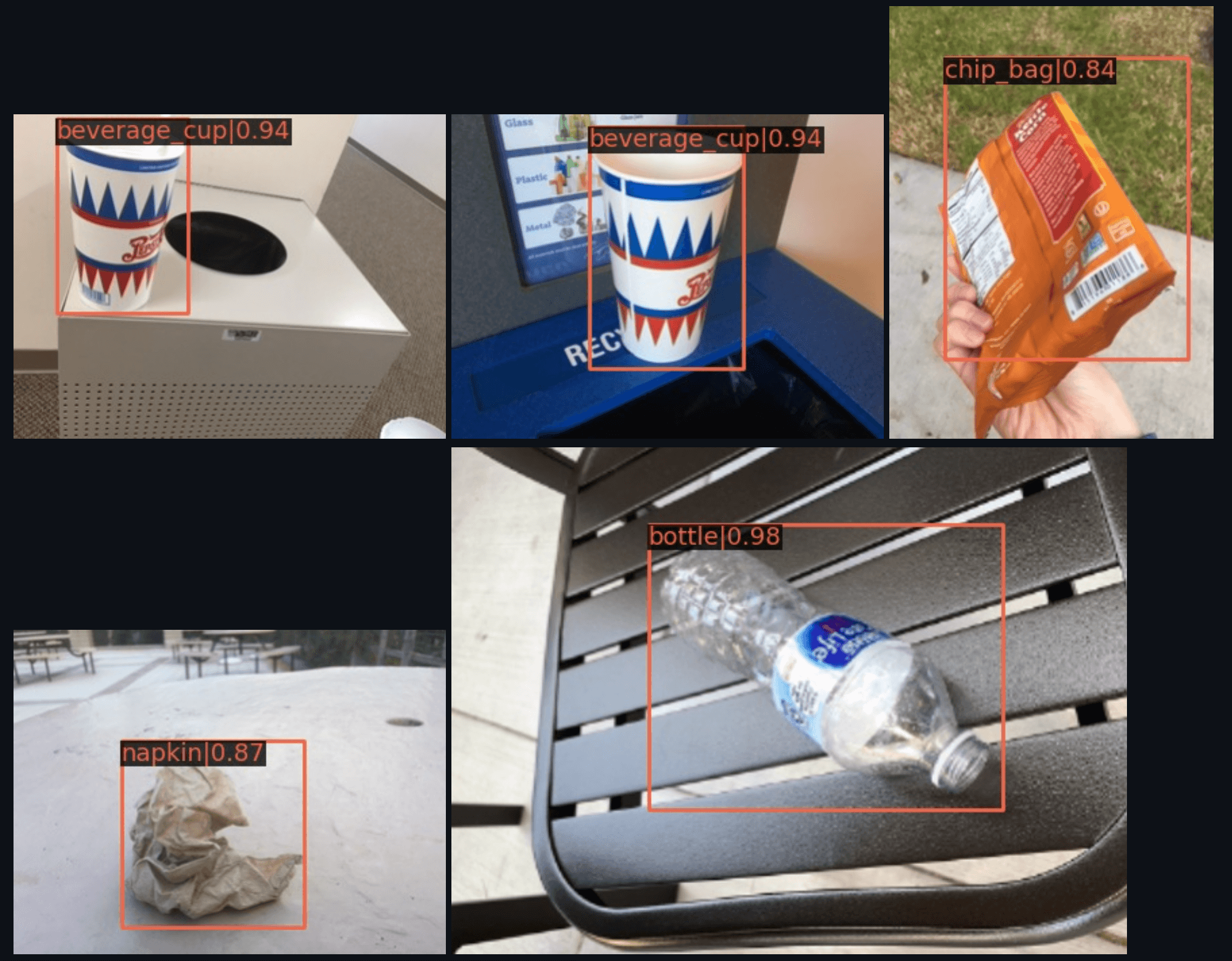 ZotBins Waste Recognition